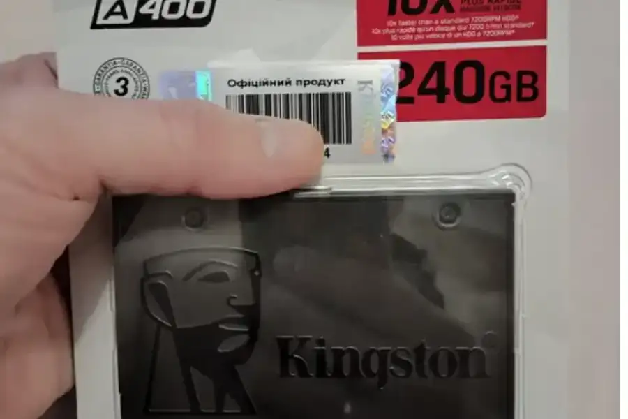 SSD накопичувач Kingston A400 240GB