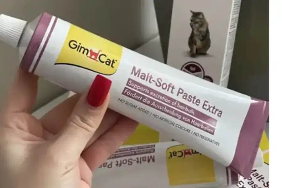 GimCat Malt Soft Extra 200г паста , Домашні тварини, Коти