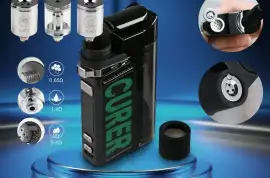 Портативний вапорайзер LTQ Vapor Curer Black 3 в 1