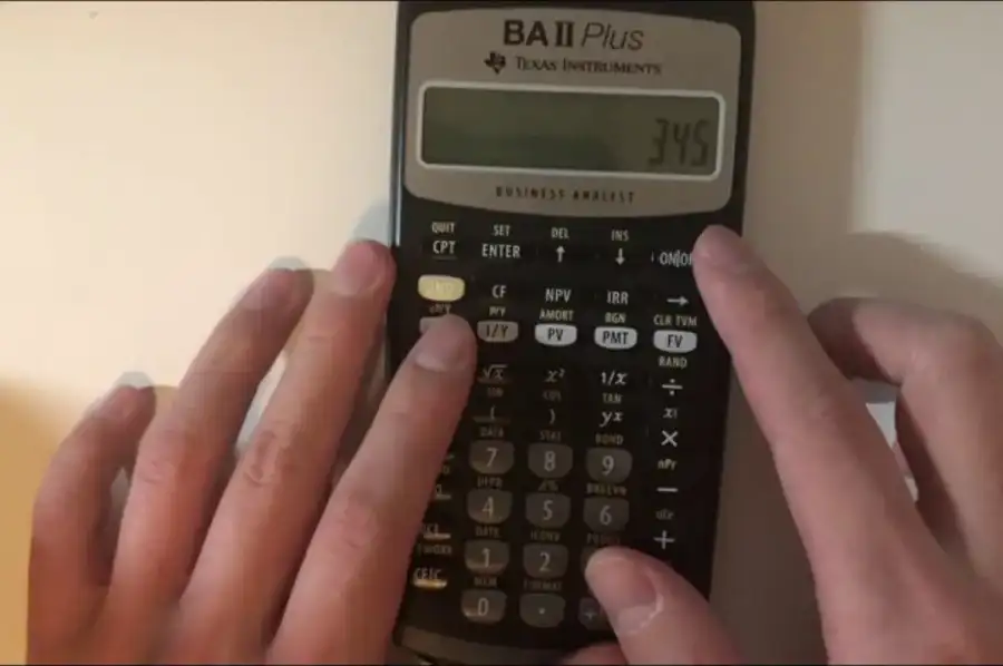 Финансовый калькулятор Texas Instruments BA II Plu