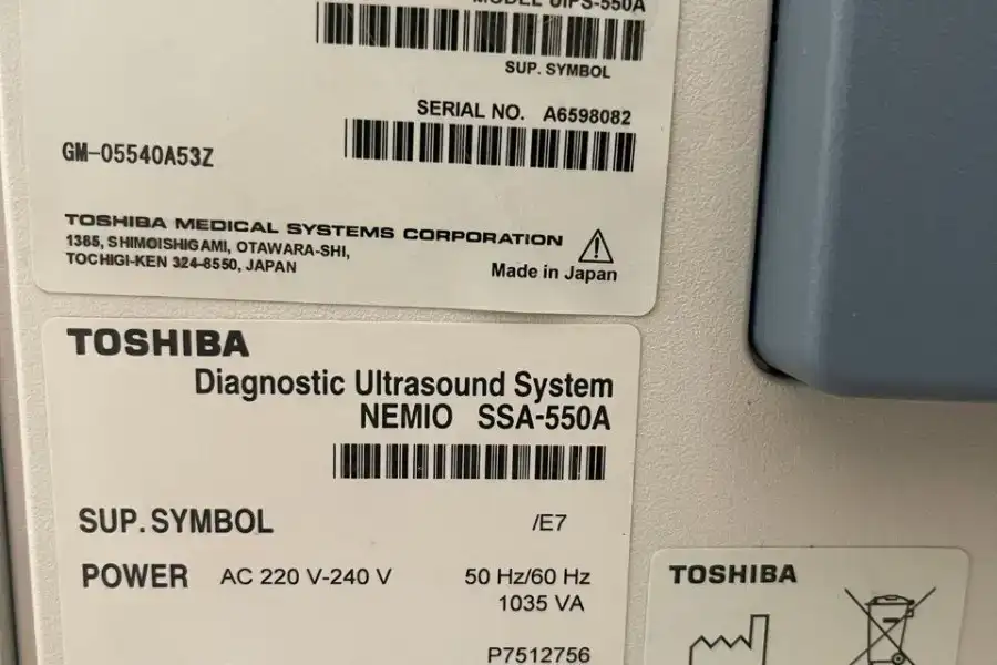 УЗД апарат Toshiba Nemio SSA 550 A