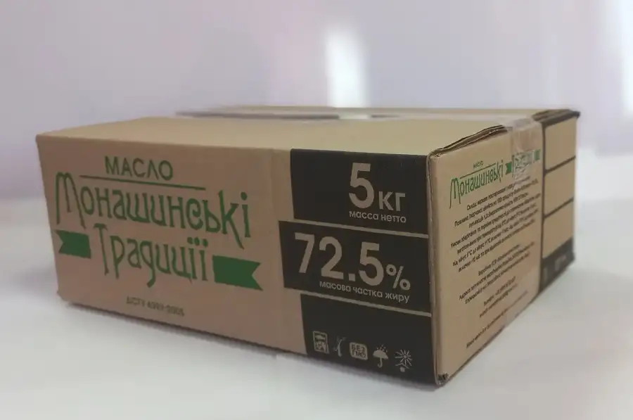 ДСТУ 4399:2005 Масло 72, 5% Монашинські Традиції , грн 1.00