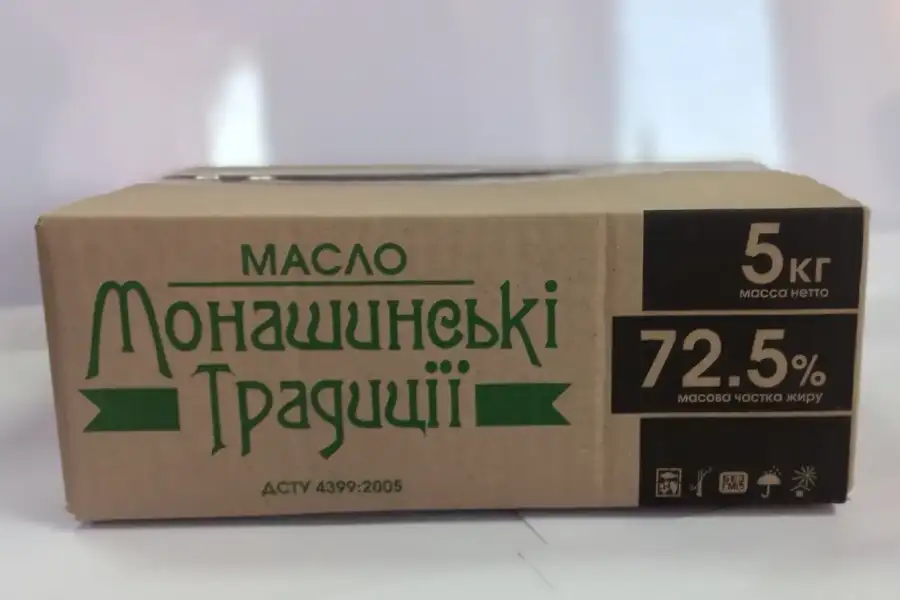 ДСТУ 4399:2005 Масло 72, 5% Монашинські Традиції , грн 1.00