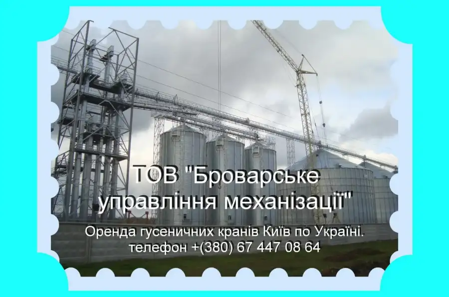 Оренда гусеничних кранів МКГ-25Б Бровари по Украні