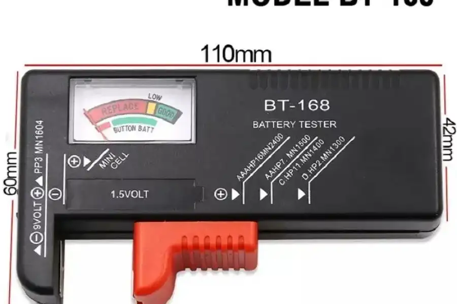 Тестер батарейок BT-168, тестер уровня заряда бата