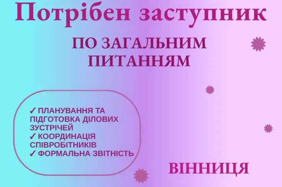 Заступник по загальним питанням 