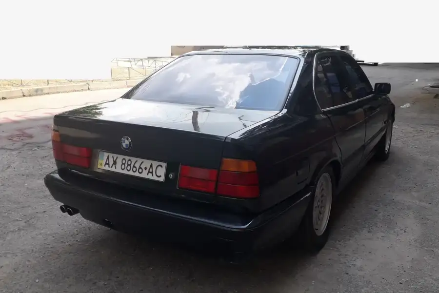 BMW 525i E34, 1994 р, люк, шкіра, Hella Black