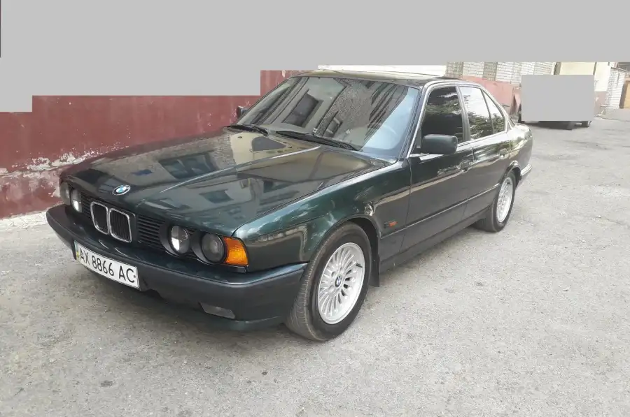 BMW 525i E34, 1994 р, люк, шкіра, Hella Black