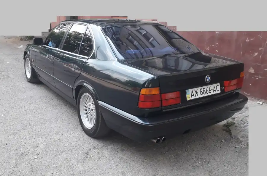 BMW 525i E34, 1994 р, люк, шкіра, Hella Black