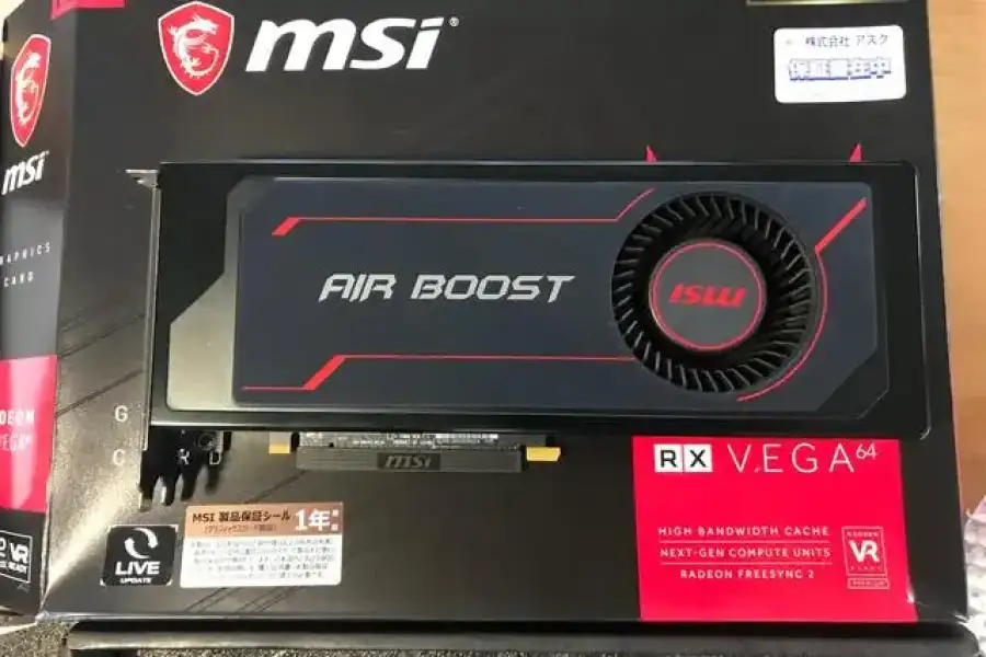 Відеокарта AMD Radeon RX Vega 64 8GB MSI Air Boost