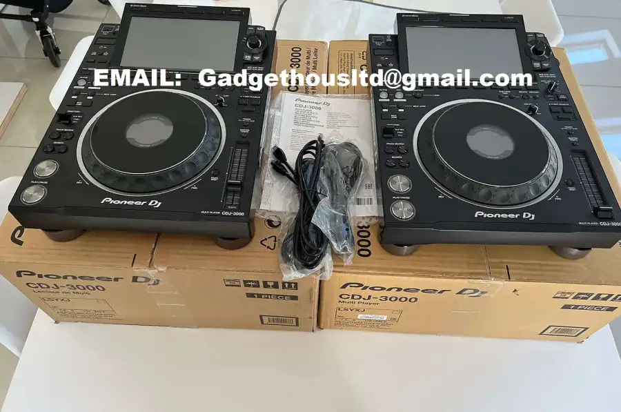 Pioneer CDJ-3000, Pioneer DJM-A9 ,  DJM-V10-LF