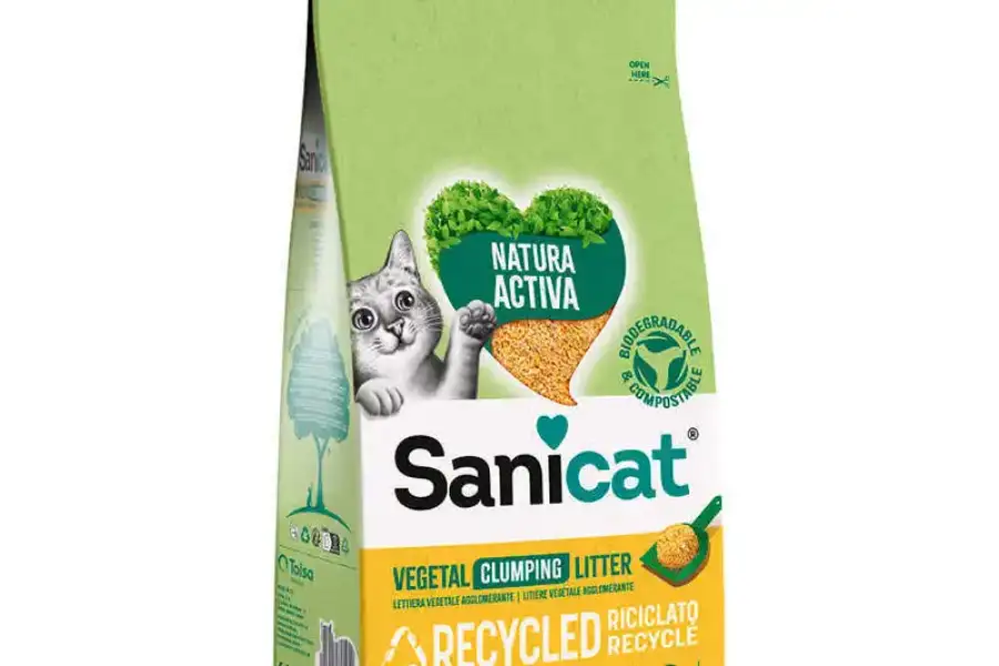 Наповнювач Sanicat Vegetal Clumping Litter, Pets, Cats