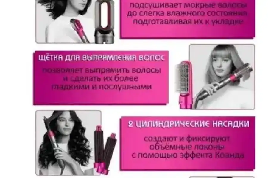 Стайлер для волосся HAIR BRUSH 5в1 + кейс чохол з 