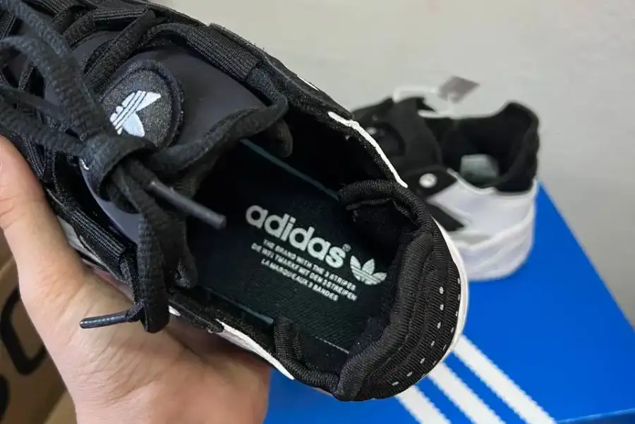 Кросівки унісекс  Adidas Niteball black/white ТОП 