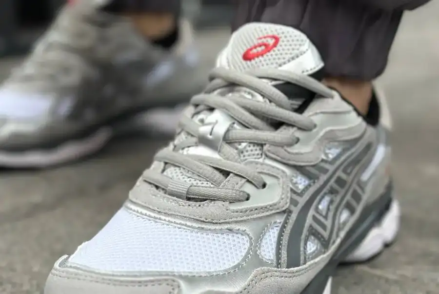 Asics Gel Nyc White Steel Grey    