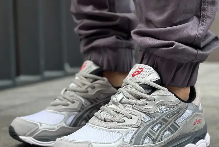 Asics Gel Nyc White Steel Grey    