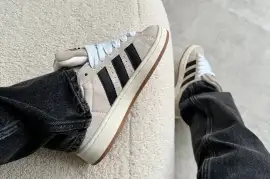 Adidas Campus Crystal Beige Black  