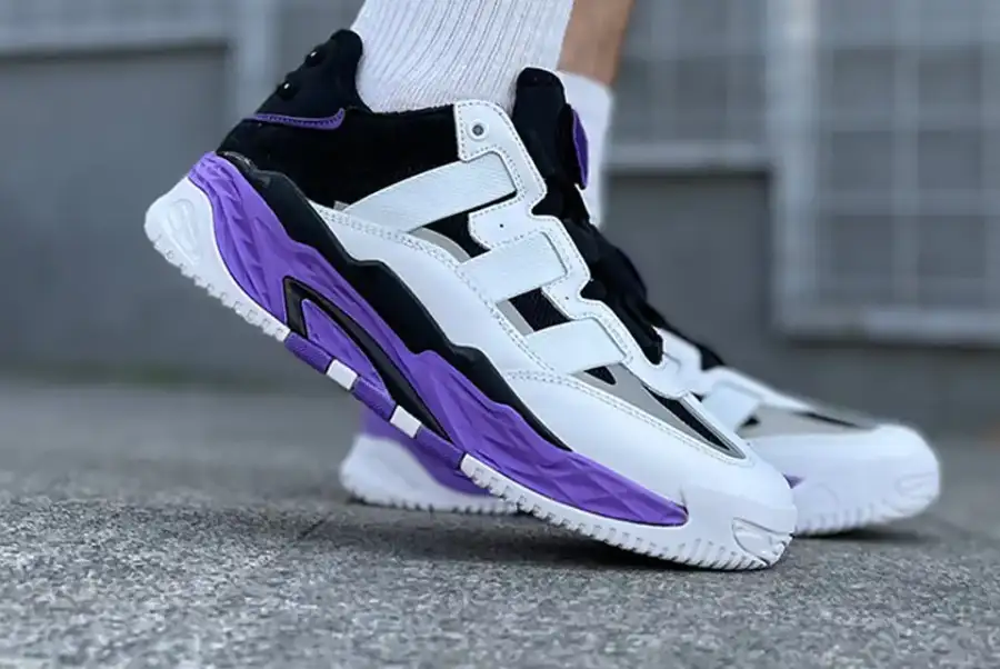 Adidas Niteball Violet White