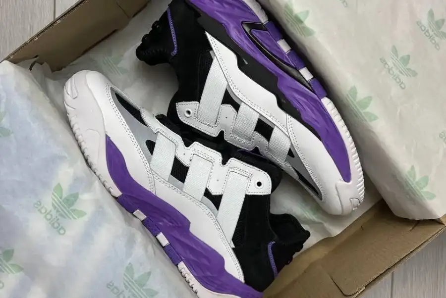 Adidas Niteball Violet White