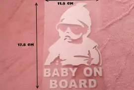 Наклейка на авто Ребенок в машине Baby on board