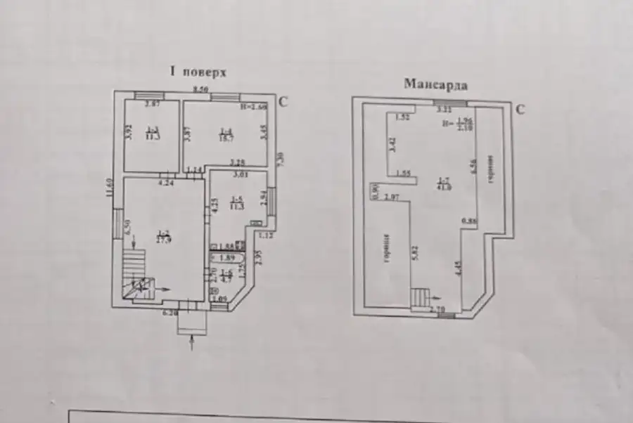 2-эт. дом с мансардой на Неделина со свежим ремонт