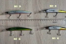 Воблер три крючка 16.9 см minnow lure bait 