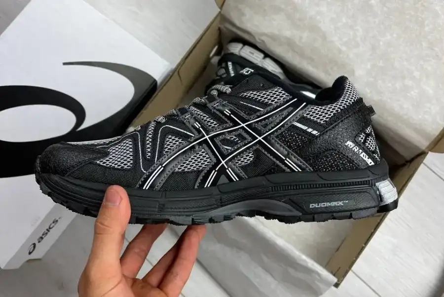 Asics Gel-Kahana 8 Black/Grey (Термо + Gore-Tex)