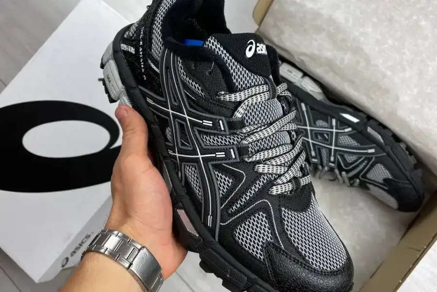 Asics Gel-Kahana 8 Black/Grey (Термо + Gore-Tex)