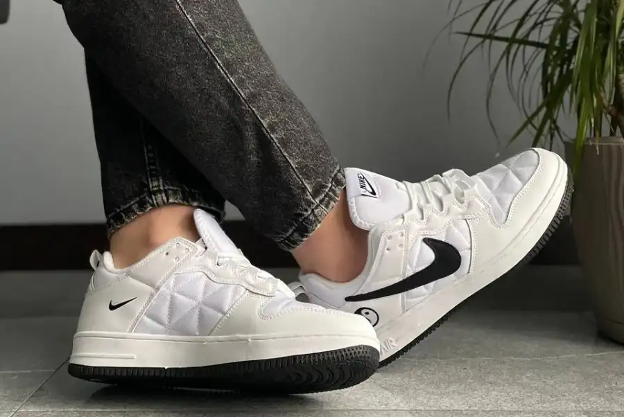 Nike Air Force low white (термо)