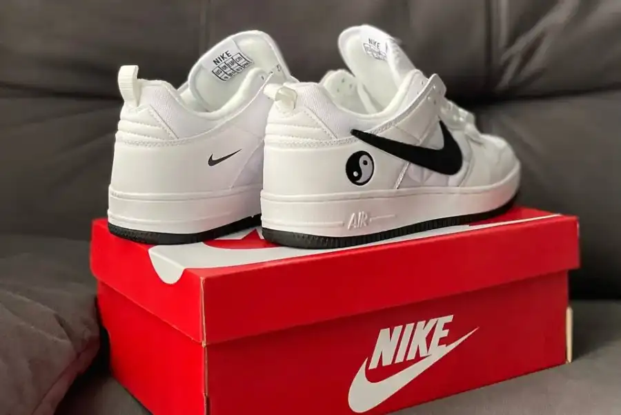 Nike Air Force low white (термо)