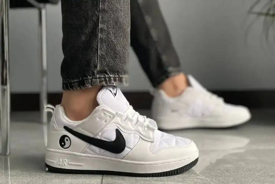 Nike Air Force low white (термо)