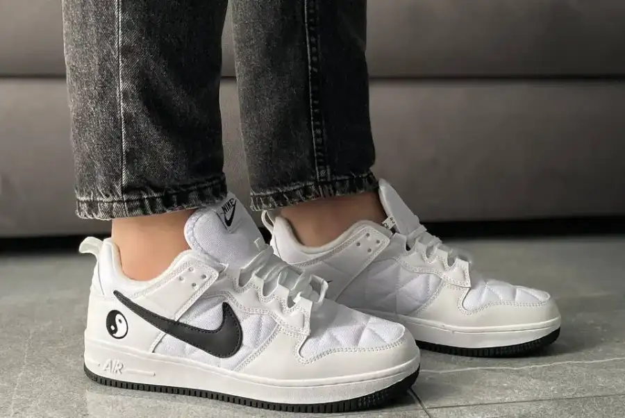 Nike Air Force low white (термо)