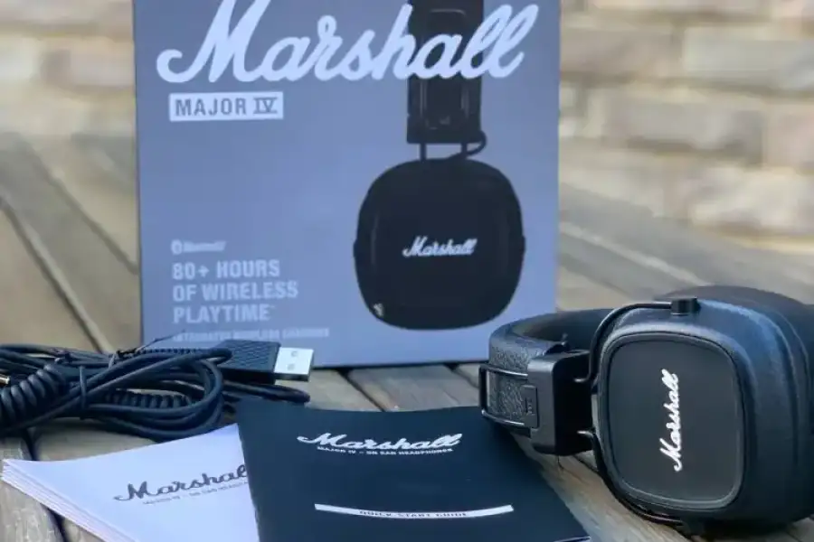 Навушники Marshall Major IV Чорні