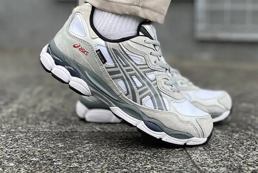 Asics GEL-NYC Grey/Beige (Gore-tex)