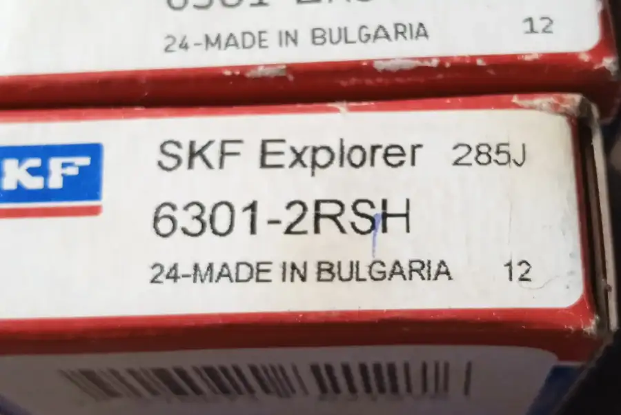 Підшипники SKF6301-2RSH Made in Bulgaria  225грн