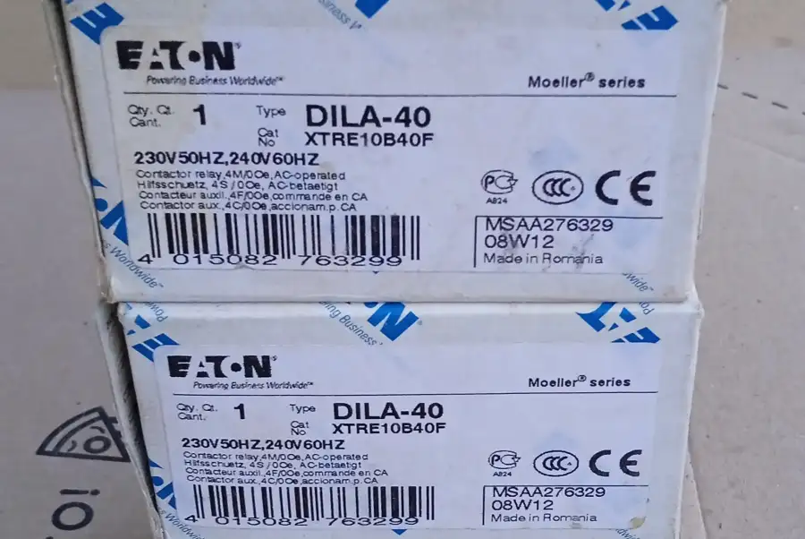 Контактор DILA-40(230V50HZ,240V60HZ) Eaton, hryvn 700.00