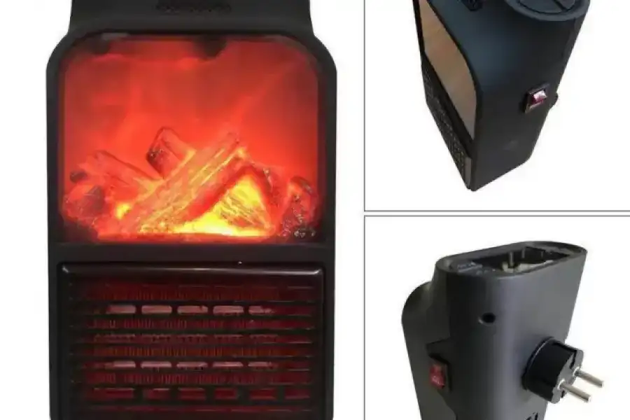 Портативний обігрівач Flame Heater 900 Вт