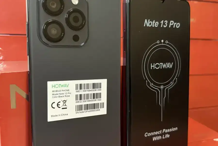 Смартфон Hotwav Note 13 Pro Black 8/256Gb +чехол