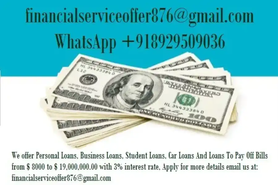 URGENT LOAN OFFER ARE YOU IN NEED CONTACT US