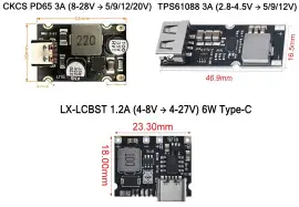 LX-LCBST   CKCS PD65  TPS61088