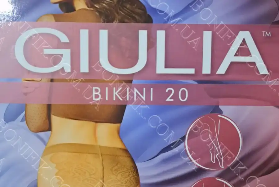 Жіночі колготки з ажурними трусиками BIKINI 20 DEN