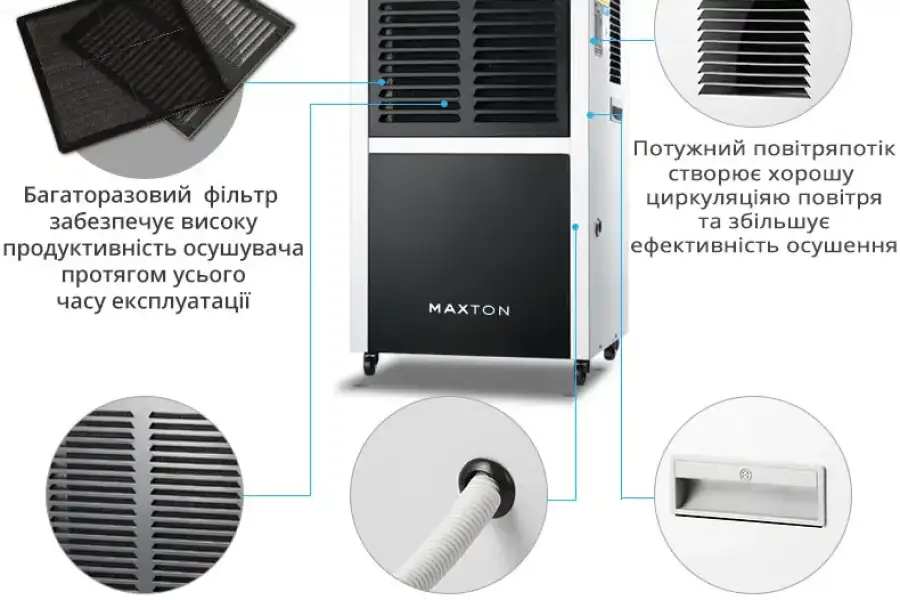 Промисловий осушувач повітря Maxton MX-60L