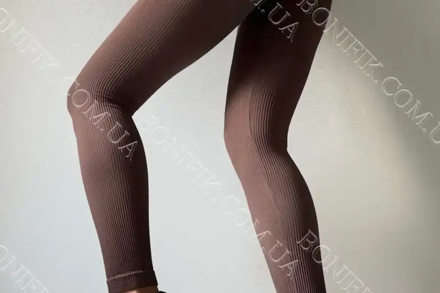 Жіночі леггінси для занять спортом LEGGINGS RIB