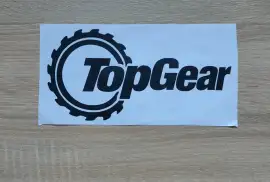 Наклейка на авто Top Gear чёрная