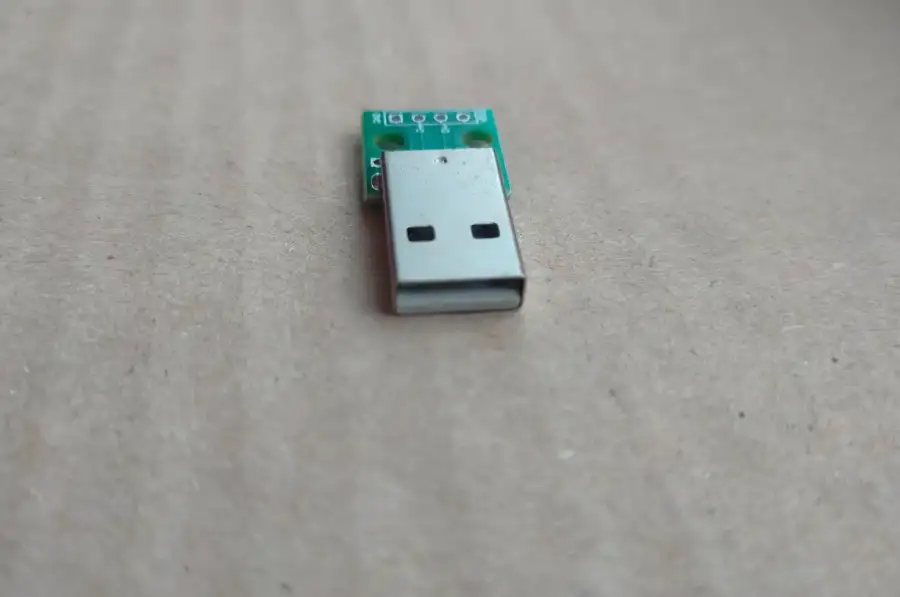 Разъем USB типа Б (папа) на плате