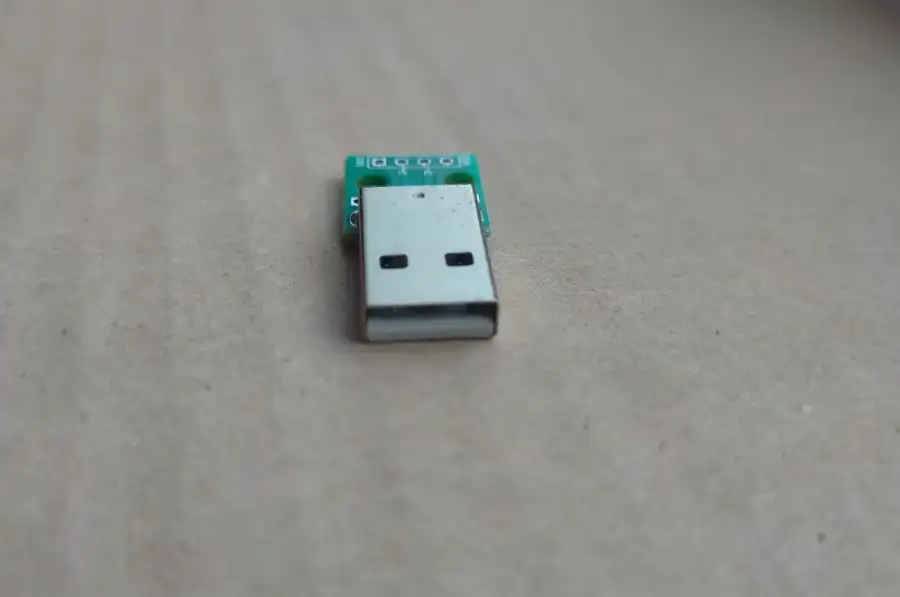 Разъем USB типа Б (папа) на плате