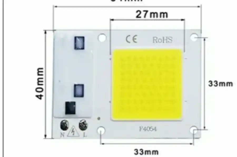 Світлодіодні матриці бездрайверні 220в 20w