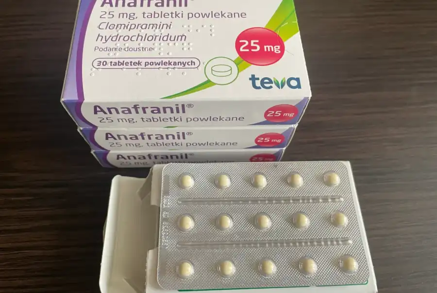 Анафранил/Анафраніл/Anafranil, 25 mg, teva.