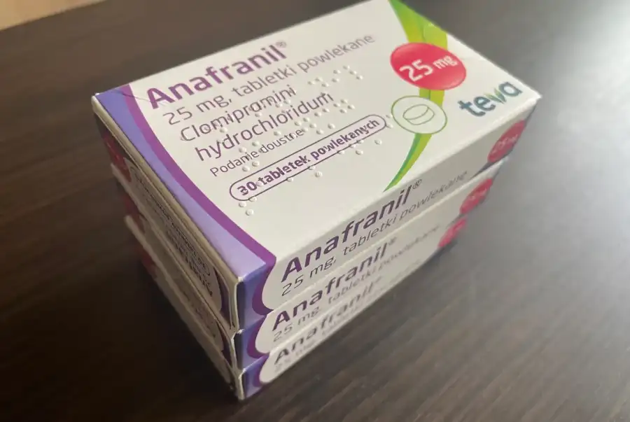 Анафранил/Анафраніл/Anafranil, 25 mg, teva.