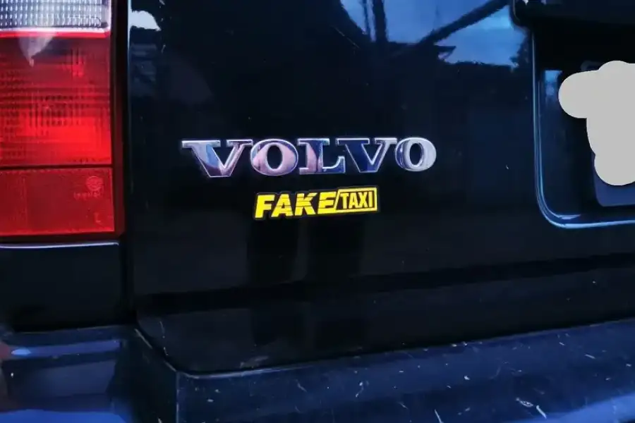 Наклейки на авто на ручки авто faketaxi 4 шт